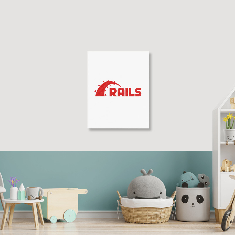 Ruby On Rails Portrait Canvas Print | Artistshot