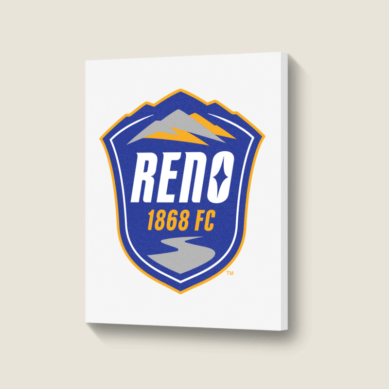 Reno 1868 Fc Portrait Canvas Print | Artistshot