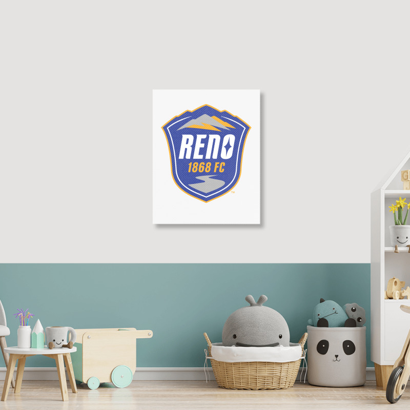 Reno 1868 Fc Portrait Canvas Print | Artistshot