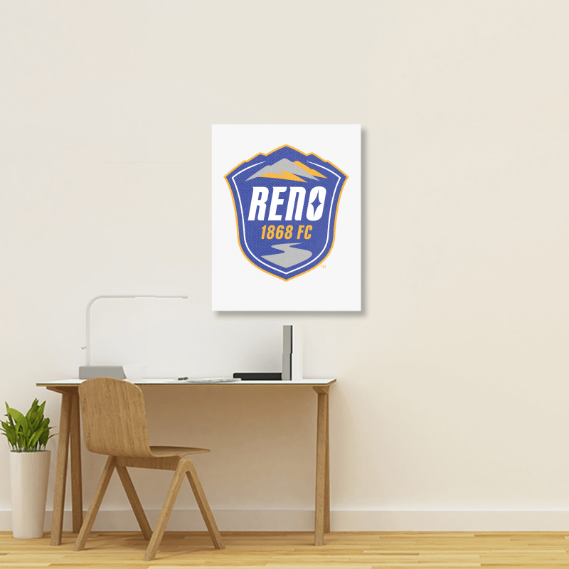 Reno 1868 Fc Portrait Canvas Print | Artistshot