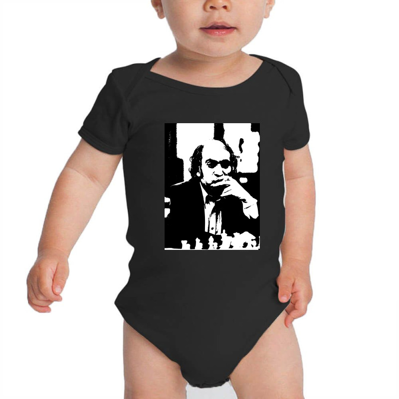 Mikhail Tal   Chess Grandmaster Baby Bodysuit | Artistshot