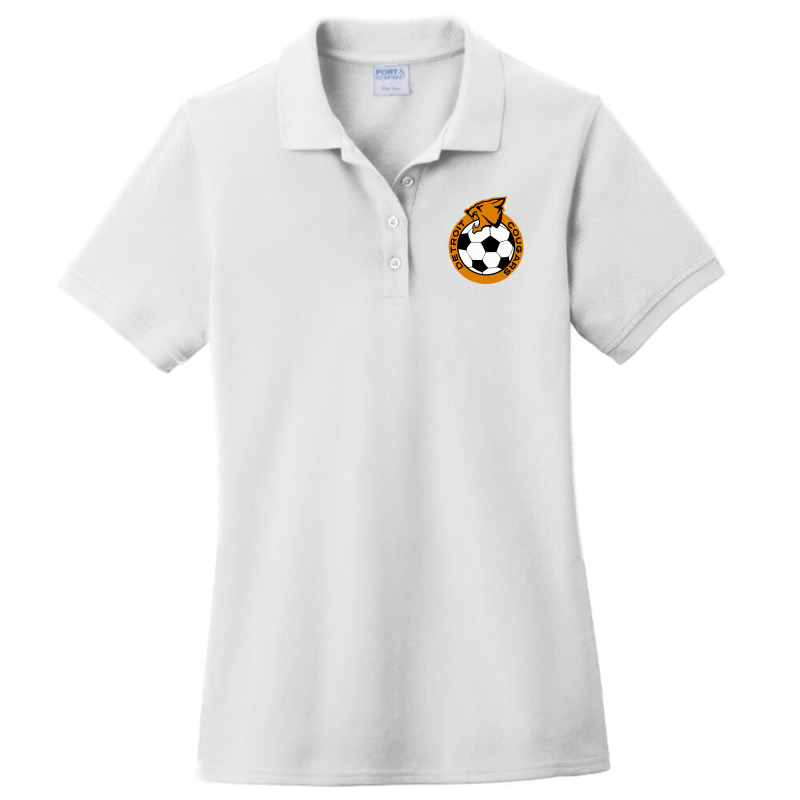 Detroit Cougars Ladies Polo Shirt by cm-arts | Artistshot