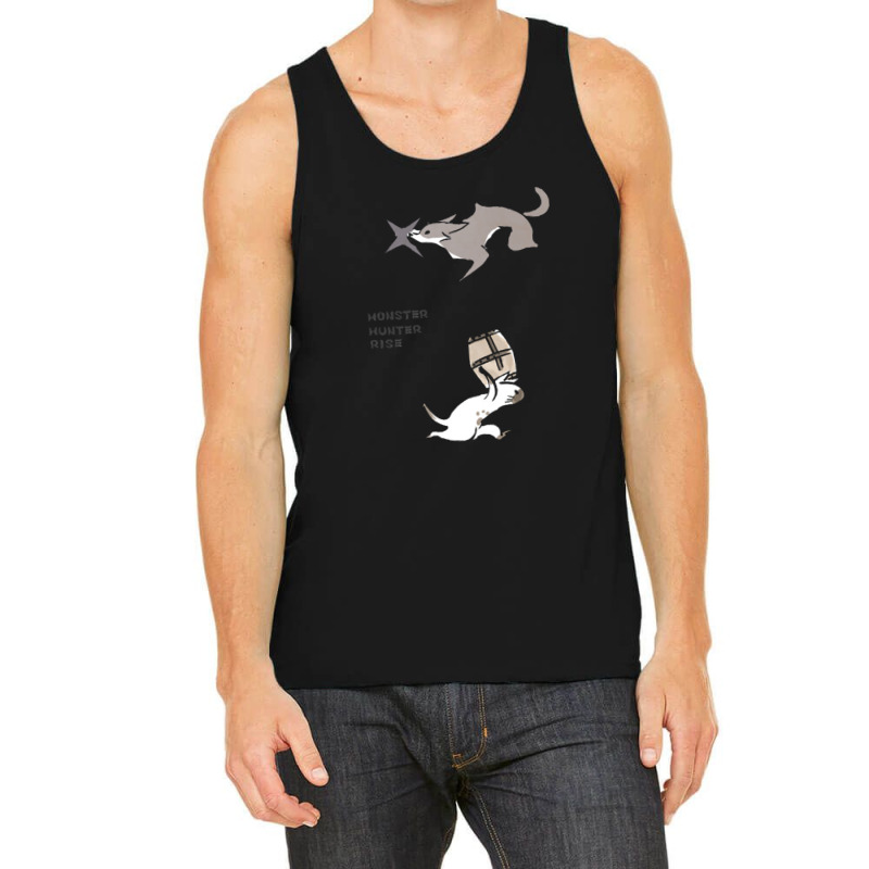 Monster Hunter Rise Palico&palamute Tank Top by Victorricardo | Artistshot