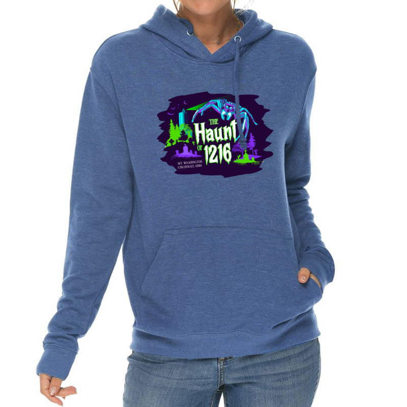 Ghost Creepy Nature Cool Lightweight Hoodie | Artistshot