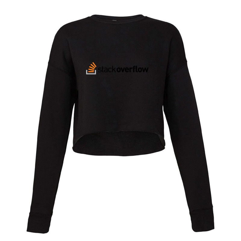 Stack Overflow Cropped Sweater by cm-arts | Artistshot