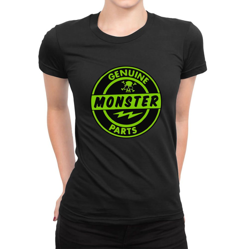 Genuine Monster Parts 1 Ladies Fitted T-shirt | Artistshot