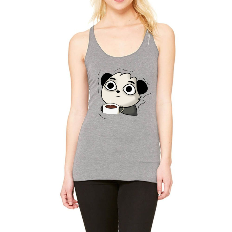 Cute Baby Panda Lovers Racerback Tank by helgasa | Artistshot