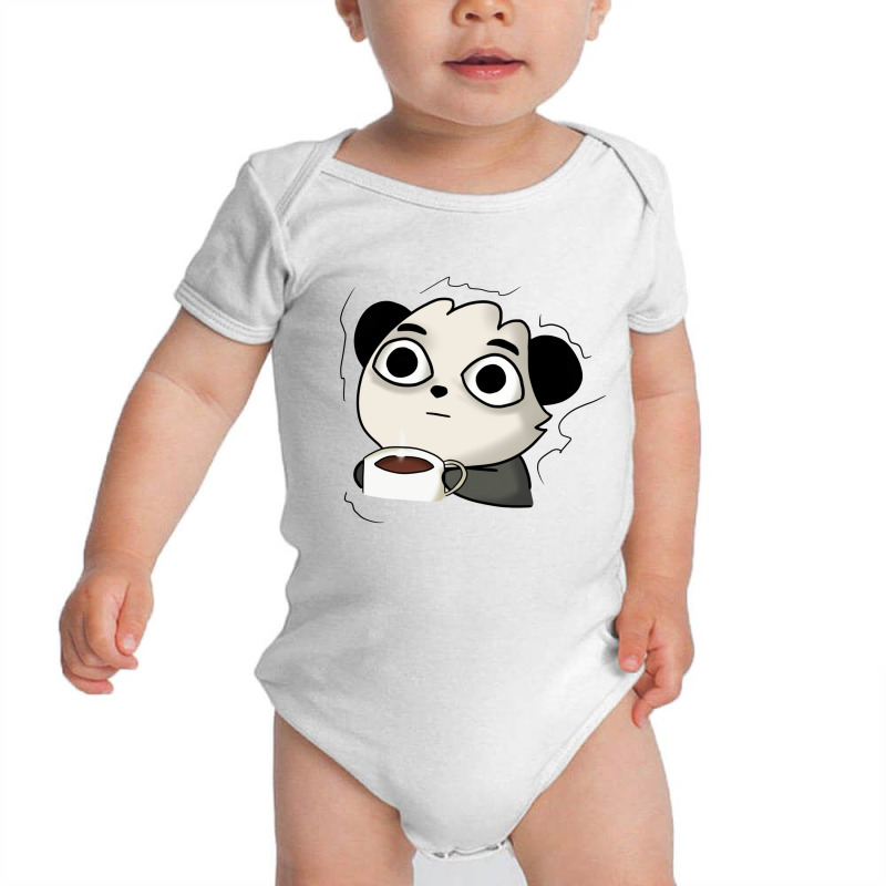 Cute Baby Panda Lovers Baby Bodysuit by helgasa | Artistshot