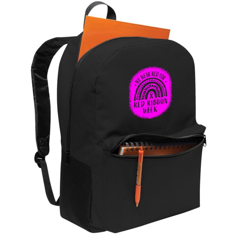 Red Ribbon Week Awareness Backpack | Artistshot