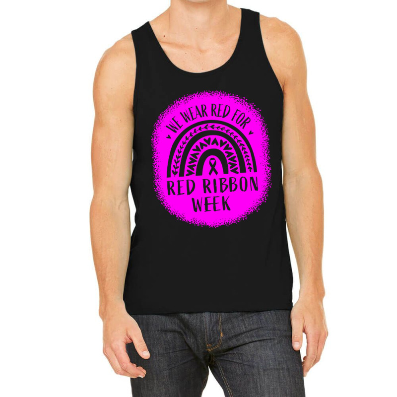 Red Ribbon Week Awareness Tank Top | Artistshot