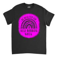 Red Ribbon Week Awareness Classic T-shirt | Artistshot