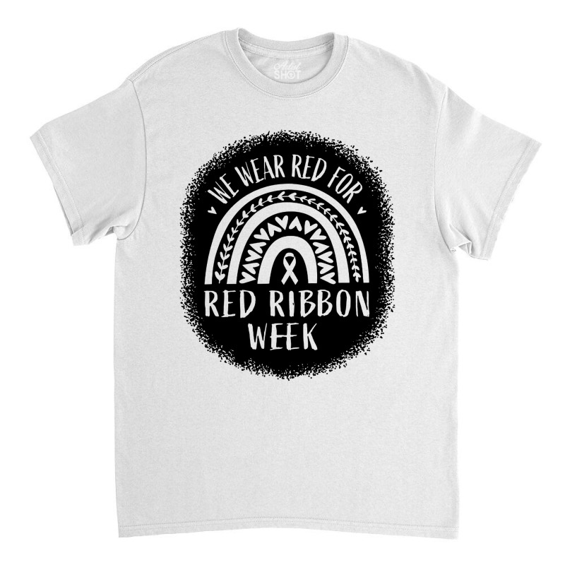 Red Ribbon Week Awareness Classic T-shirt | Artistshot