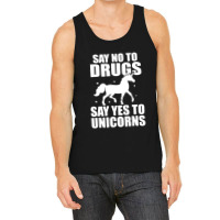 Red Yes To Unicorns Ribbon Week Tank Top | Artistshot