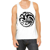 Fire And Blood Game Tank Top | Artistshot