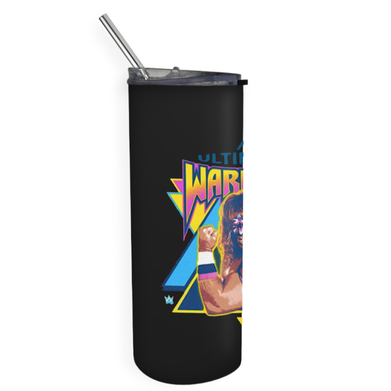 Flexing Ultimate Warrior Skinny Tumbler | Artistshot