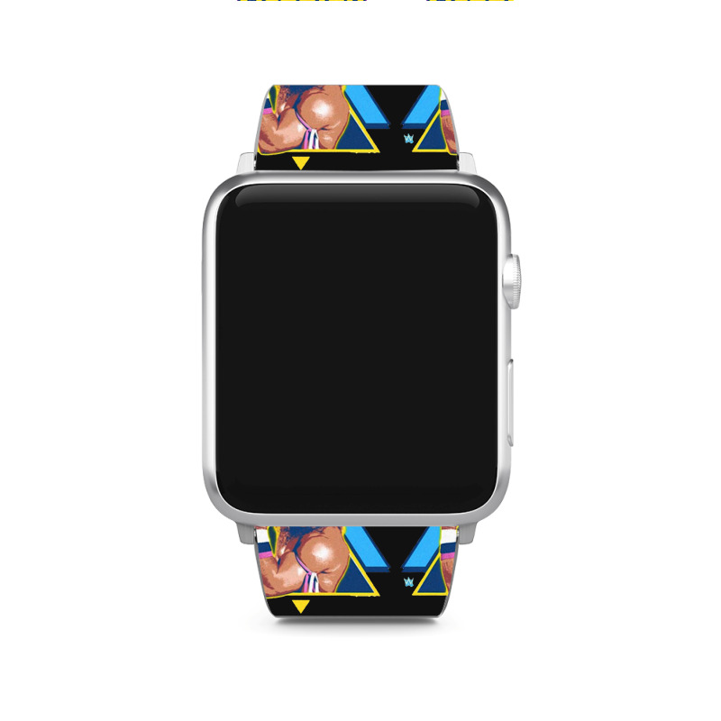 Flexing Ultimate Warrior Apple Watch Band | Artistshot