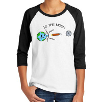 To The Moon Space Launch System Artemis Rocket Youth 3/4 Sleeve | Artistshot