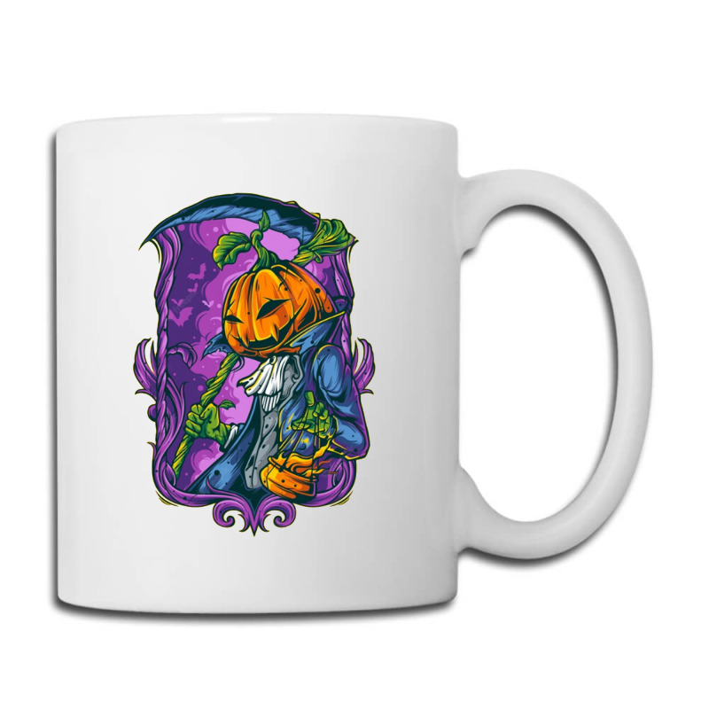 So Awesome Pumpkin Reaper Design Coffee Mug | Artistshot