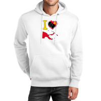 I Love Papua New Guinea. Guinean Flag In Shape Of A Heart Unisex Hoodie | Artistshot