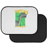 Rawr! I'm 10 Birthday Boys 10th Birthday Dino Mussaurus Rear Car Mat | Artistshot