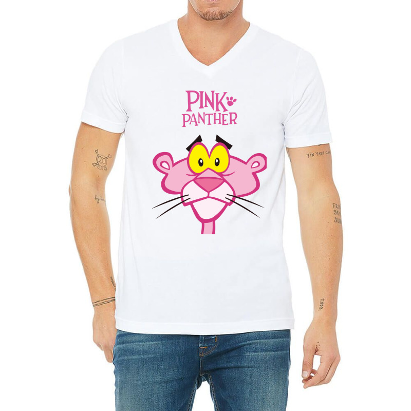 The Pink Panther V-Neck Tee by cm-arts | Artistshot