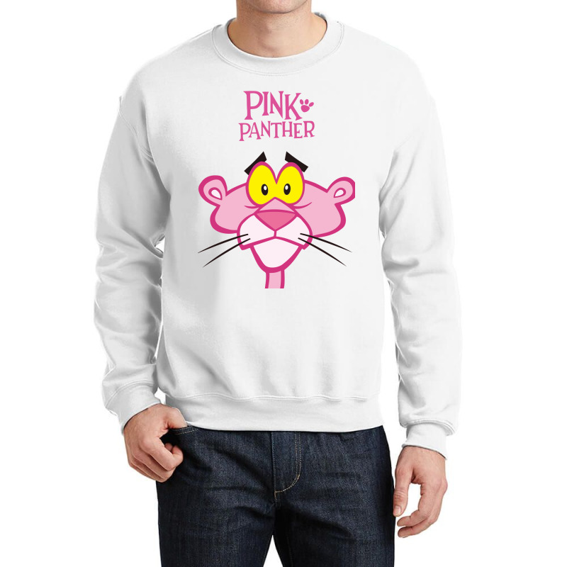 The Pink Panther Crewneck Sweatshirt by cm-arts | Artistshot