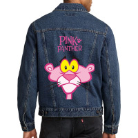 The Pink Panther Men Denim Jacket | Artistshot