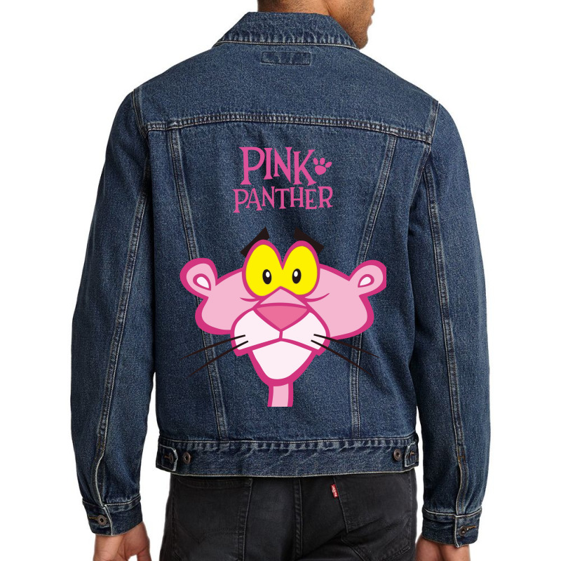 The Pink Panther Men Denim Jacket by cm-arts | Artistshot