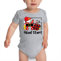 H Is For Headstart Life Funny Christmas Head Start Teacher T Shirt Baby Bodysuit | Artistshot