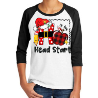 H Is For Headstart Life Funny Christmas Head Start Teacher T Shirt Youth 3/4 Sleeve | Artistshot