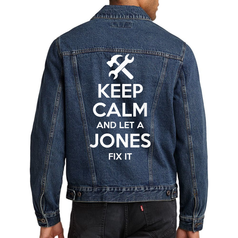 Jones Funny Surname Birthday Family Tree Reunion Gift Idea T Shirt Men Denim Jacket by cm-arts | Artistshot