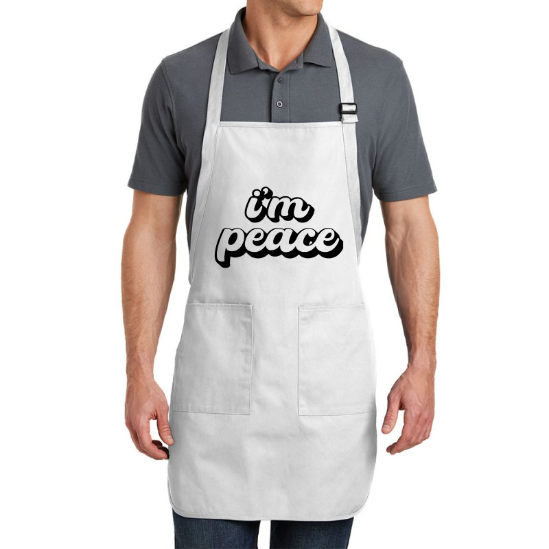 I Come In Peace Full-length Apron | Artistshot