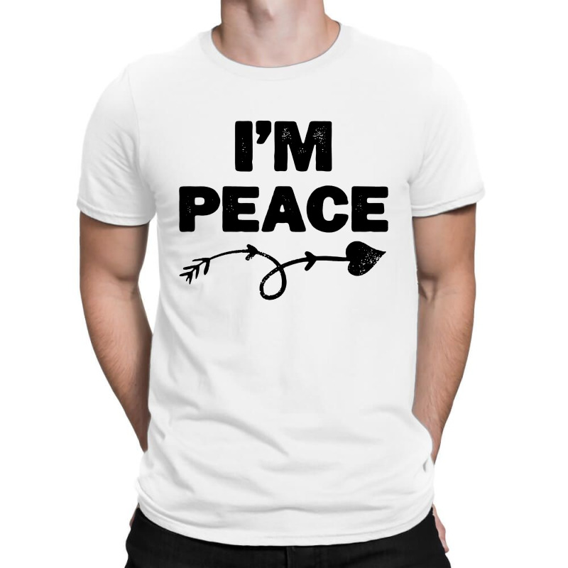 I'm Peace Apparels Funny Couple's Matching T-shirt | Artistshot