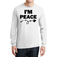 I'm Peace Apparels Funny Couple's Matching Long Sleeve Shirts | Artistshot