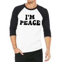 Im Peace I Come In Peace Matching Groovy 3/4 Sleeve Shirt | Artistshot