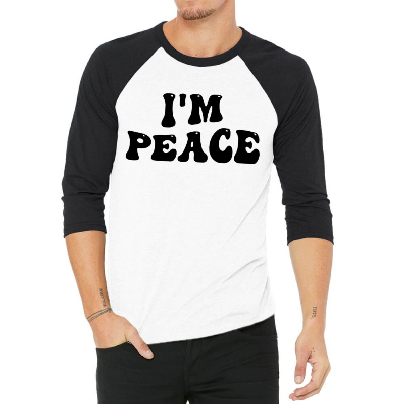 Im Peace I Come In Peace Matching Groovy 3/4 Sleeve Shirt | Artistshot