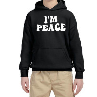 Im Peace I Come In Peace Matching Groovy Youth Hoodie | Artistshot