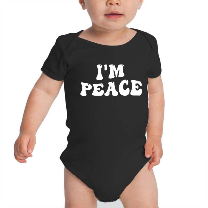 Im Peace I Come In Peace Matching Groovy Baby Bodysuit | Artistshot