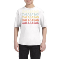 Calabasas California Calabasas Ca Retro Vintage Text Long Sleeve T Shi Youth Tee | Artistshot