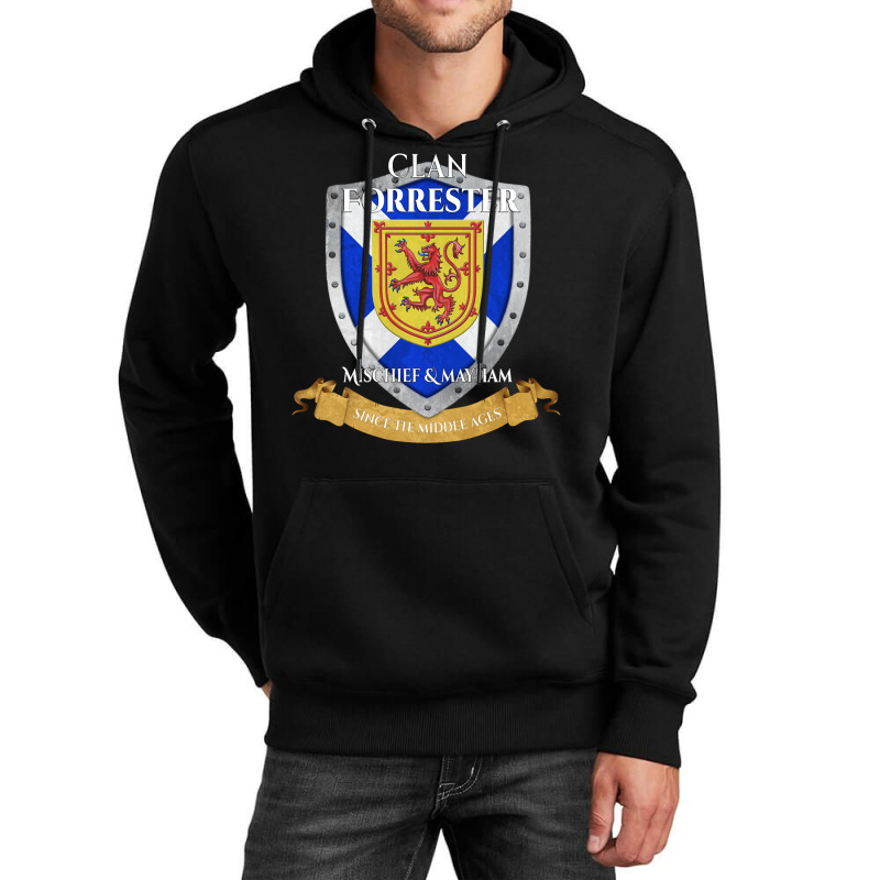 Forrester Scottish Family Clan Scotland Shield Long Sleeve T Shirt Unisex Hoodie by klaasmis | Artistshot