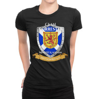 Forrester Scottish Family Clan Scotland Shield Long Sleeve T Shirt Ladies Fitted T-shirt | Artistshot