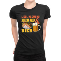 Doner Kebab Turkish Cuisine Fastfood Dürüm Ladies Fitted T-shirt | Artistshot