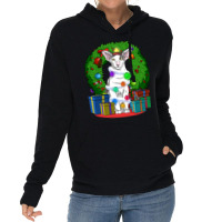 Oriental Shorthair Cat Christmas Tree X Mas Santa Long Sleeve T Shirt Lightweight Hoodie | Artistshot