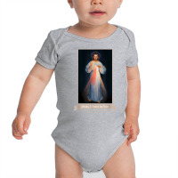 Divine Mercy Jesus I Trust In You Catholic Religious T Shirt Baby Bodysuit | Artistshot