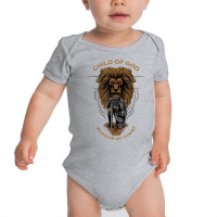 Child Of God Warrior Of Christ Jesus Christian Faith Graphic T Shirt Baby Bodysuit | Artistshot