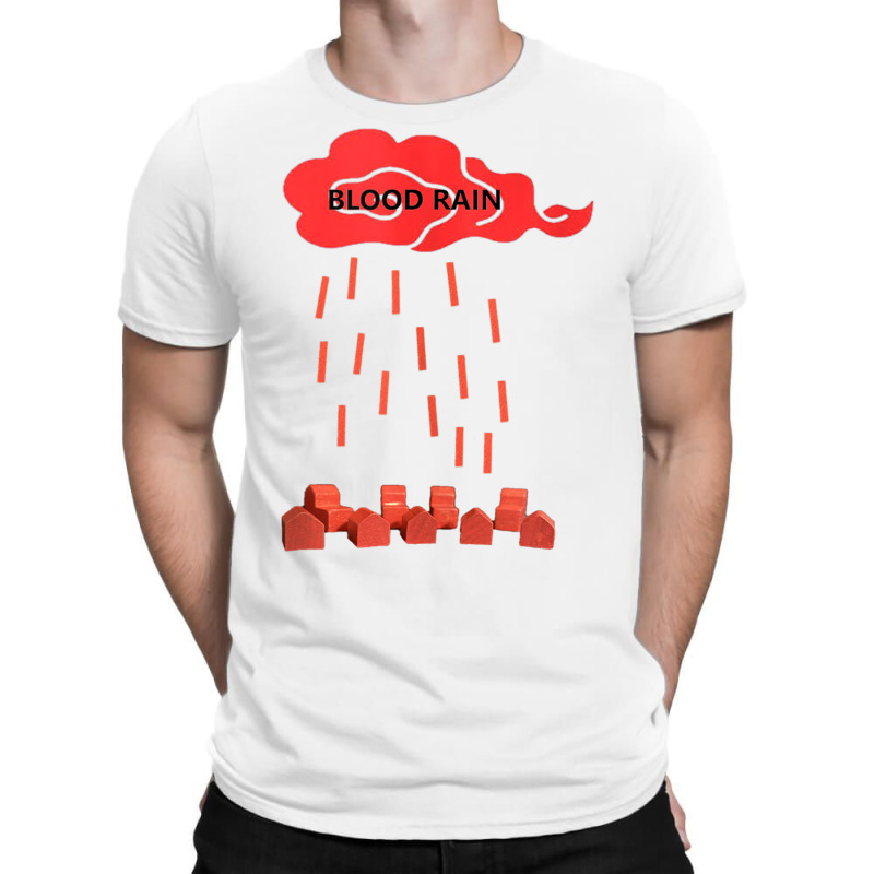 Mens Blood Rain Tank Top T-shirt | Artistshot