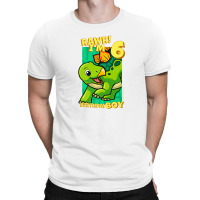 Rawr! I'm 6 Birthday Boys 6th Birthday Dino Stegosaurus T-shirt | Artistshot