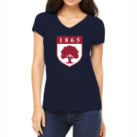 Rider College Women's V-neck T-shirt | Artistshot