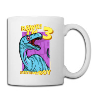 Rawr! I'm 3 Birthday Boys 3rd Birthday Dino Noasaurus Coffee Mug | Artistshot