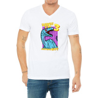 Rawr! I'm 3 Birthday Boys 3rd Birthday Dino Noasaurus V-neck Tee | Artistshot